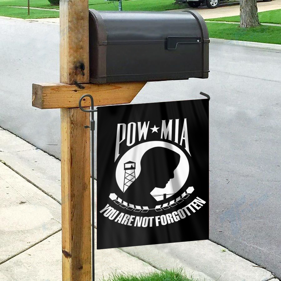 POW MIA - You Are Not Forgotten House Flag