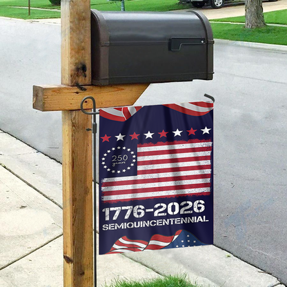 1776 - 2026 Semiquincentennial Garden Flag