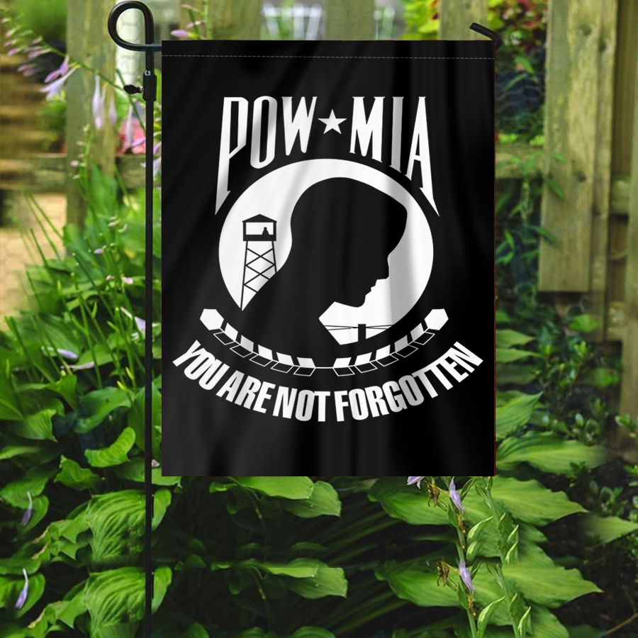 POW MIA - You Are Not Forgotten House Flag
