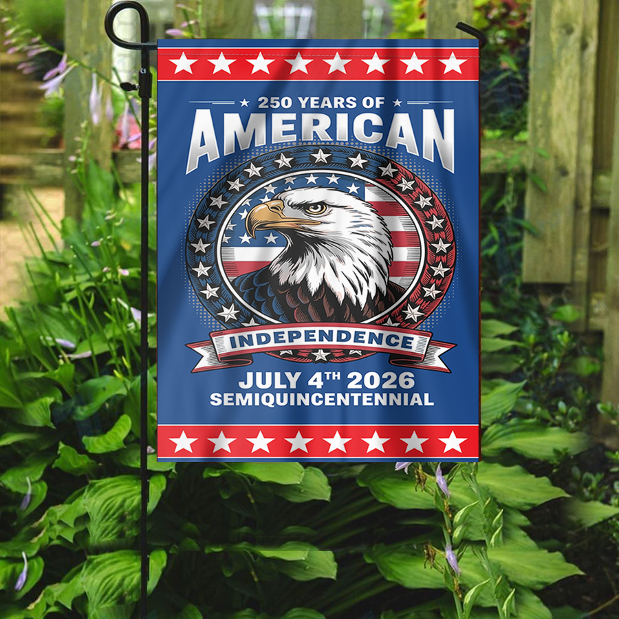 American Independence Garden Flag