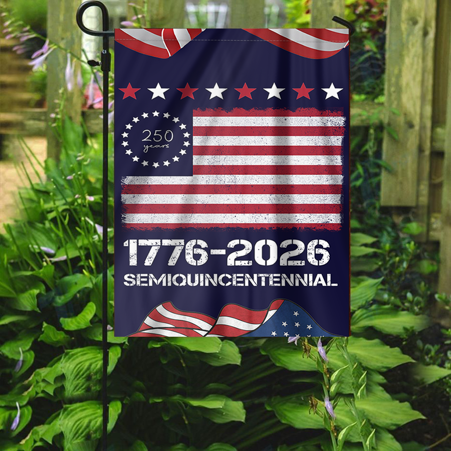 1776 - 2026 Semiquincentennial Garden Flag