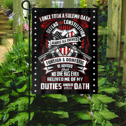 Duties Under This Oath House Flag