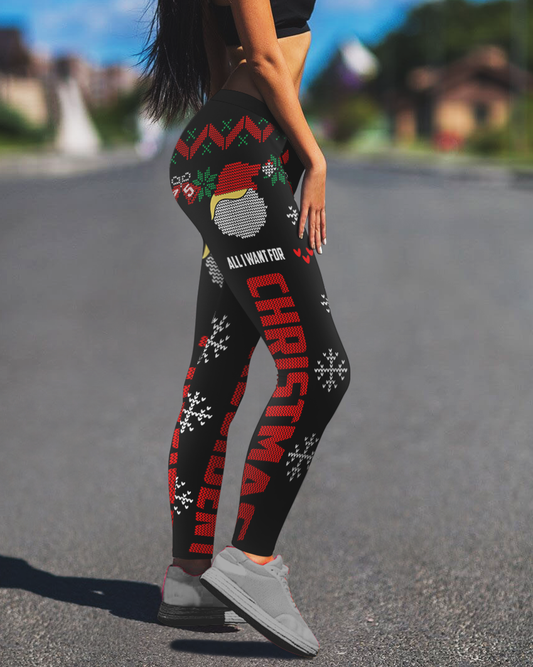 All I Want For Christmas Leggings 1