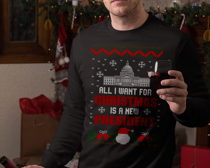 All I Want For Christmas Ugly Sweater 1