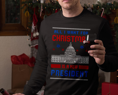 All I Want For Christmas Ugly Sweater 2