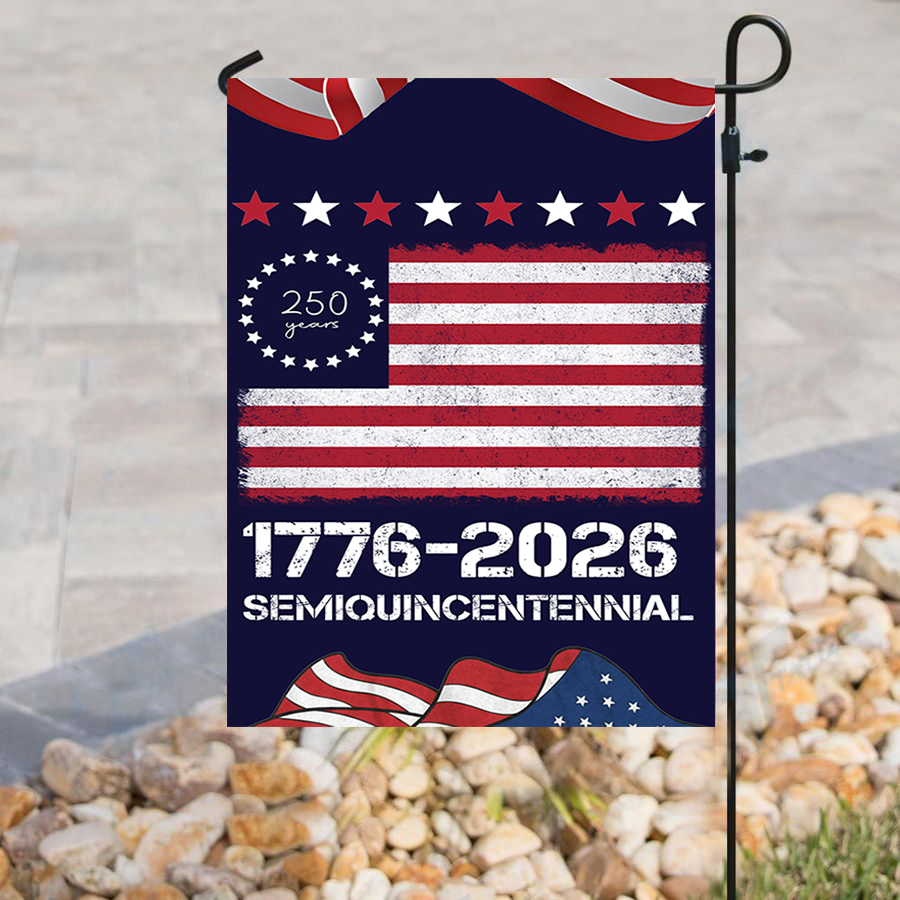 1776 - 2026 Semiquincentennial Garden Flag