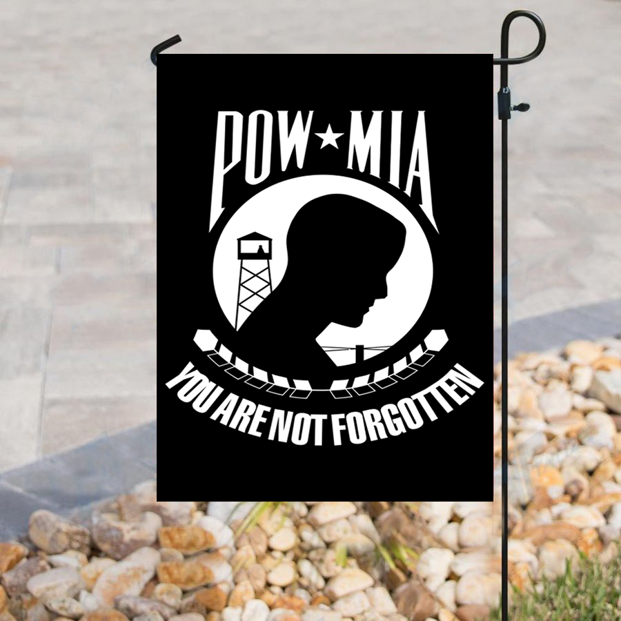 POW MIA - You Are Not Forgotten House Flag