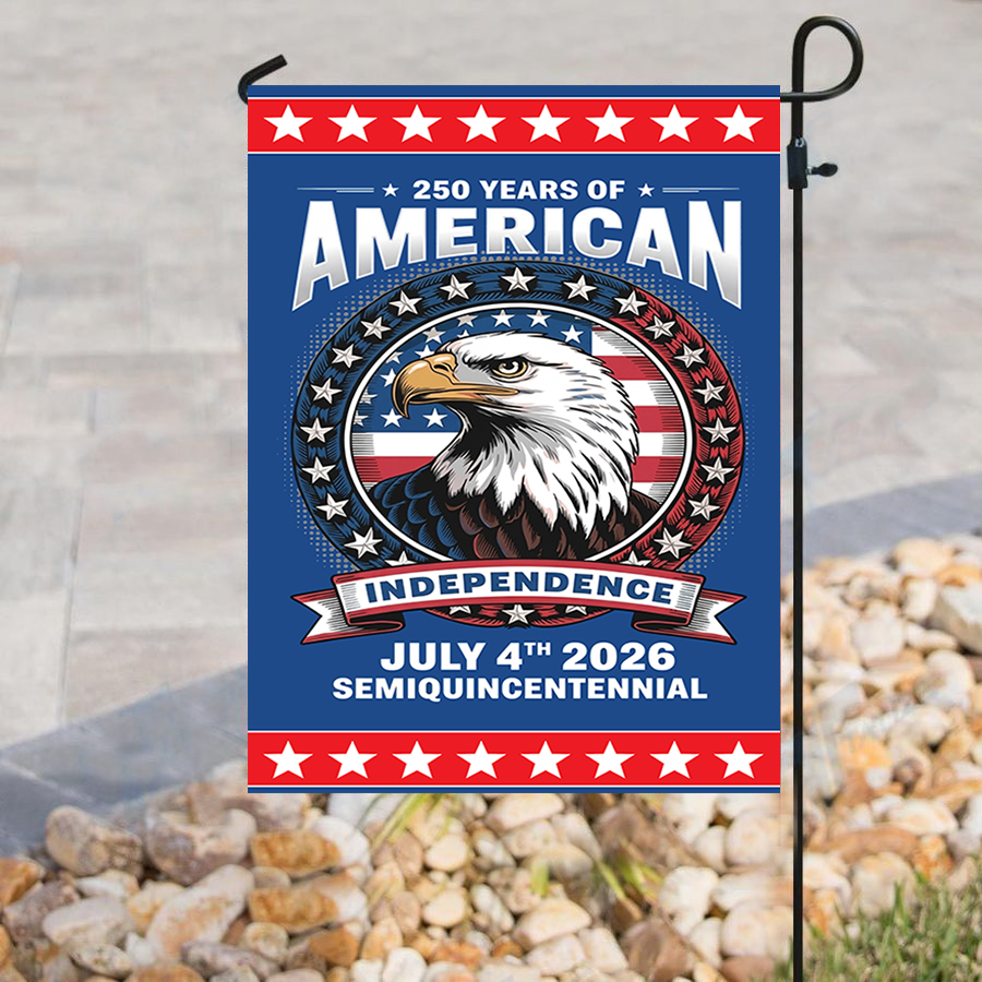 American Independence Garden Flag