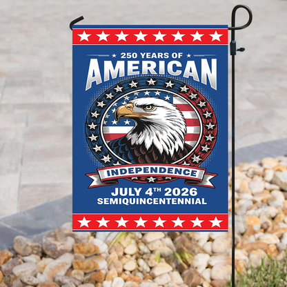 American Independence Garden Flag