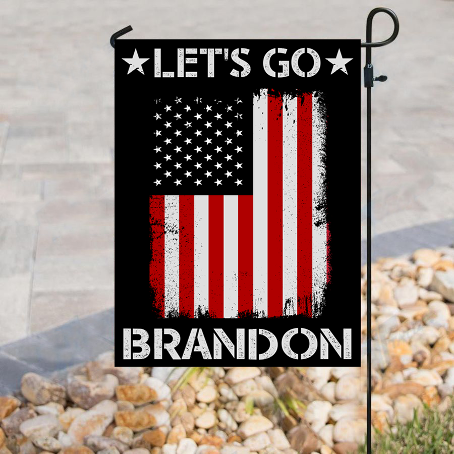Let's Go Brandon USA House Flag