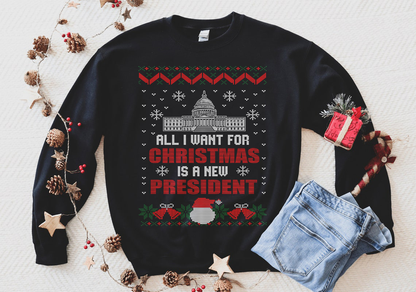 All I Want For Christmas Ugly Sweater 1