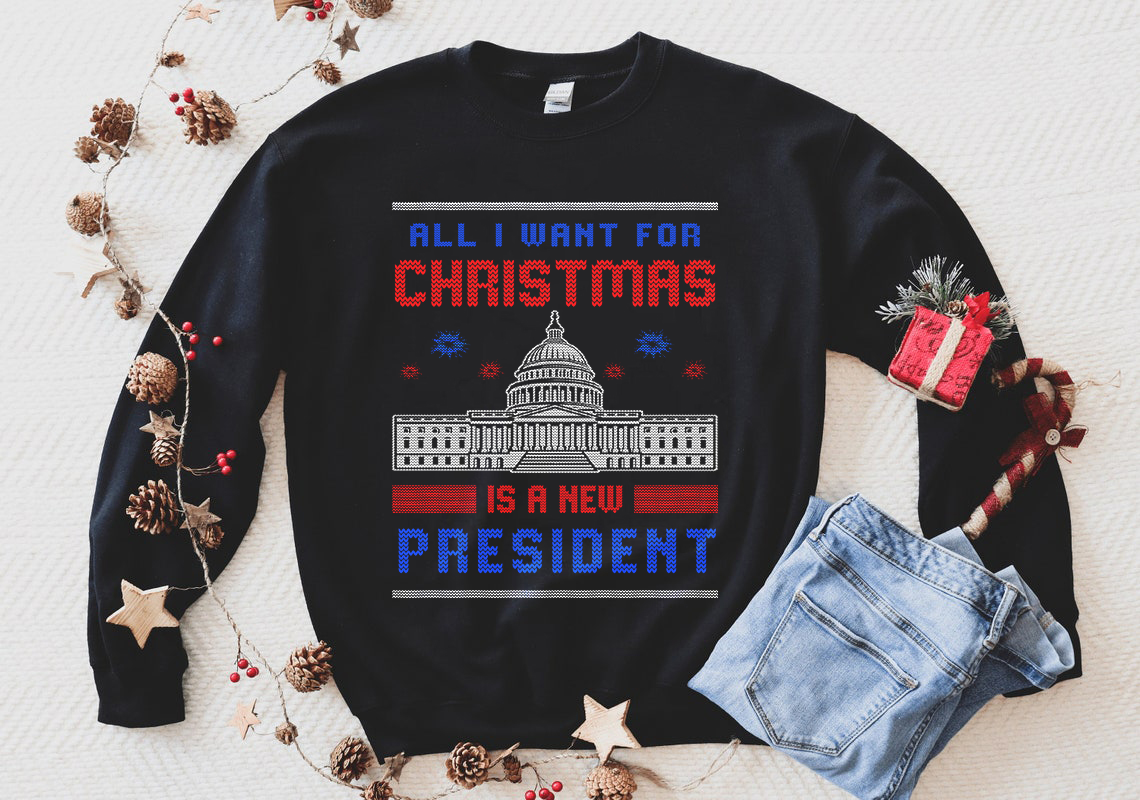 All I Want For Christmas Ugly Sweater 2