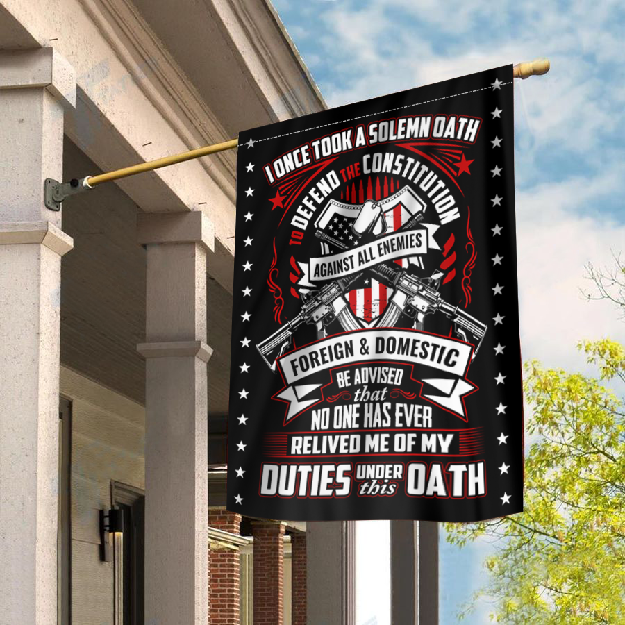 Duties Under This Oath House Flag