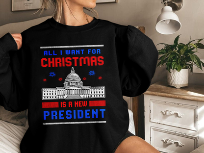 All I Want For Christmas Ugly Sweater 2