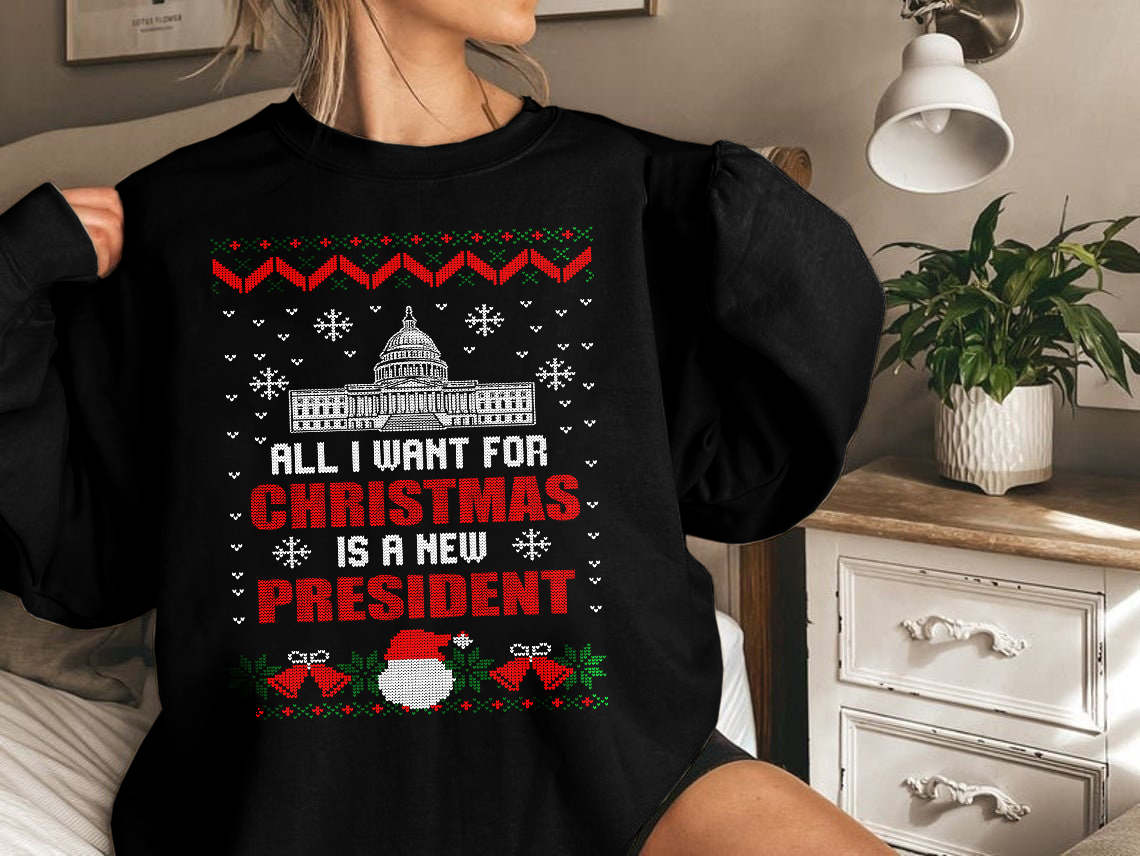All I Want For Christmas Ugly Sweater 1