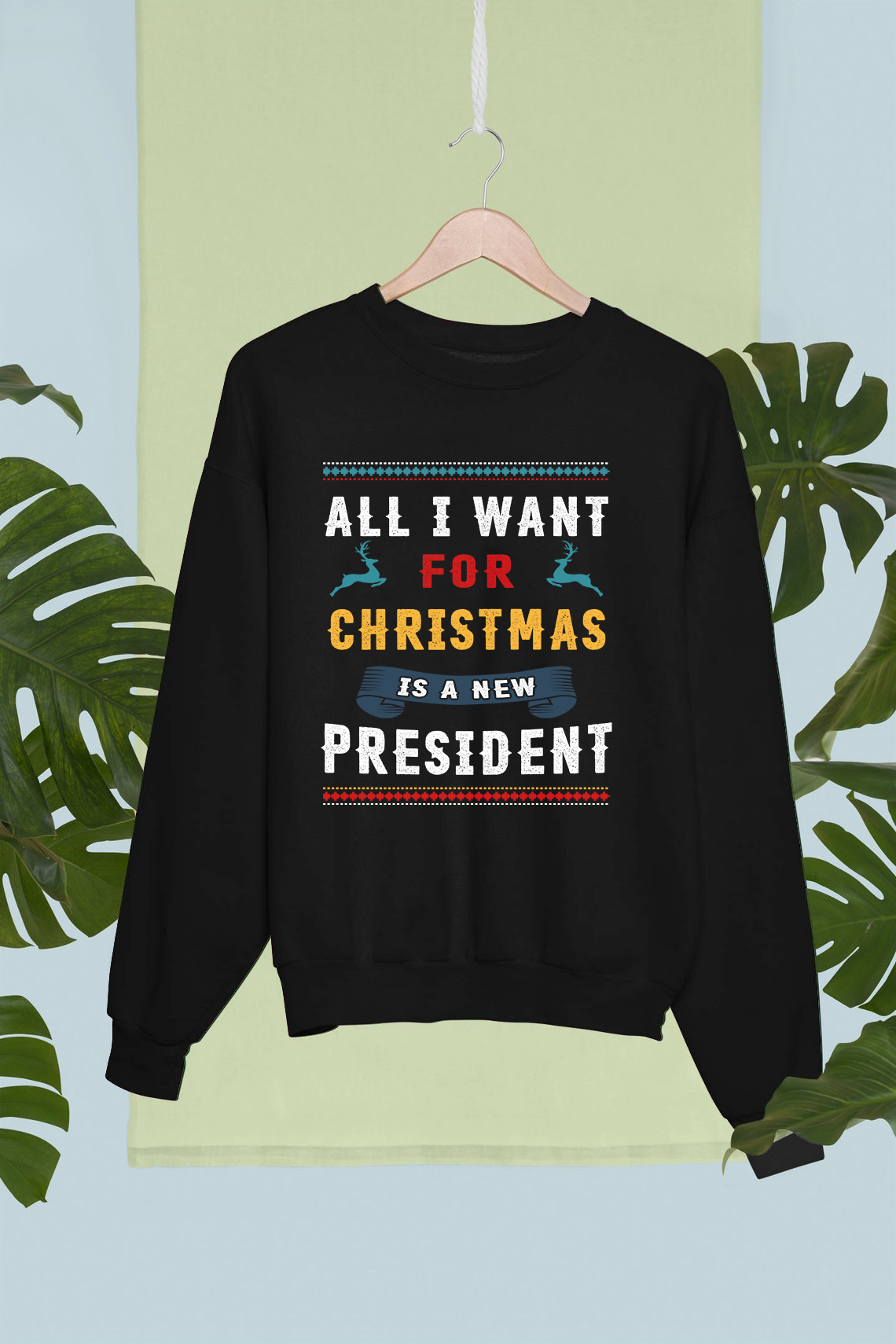 All I Want For Christmas Ugly Sweater 3