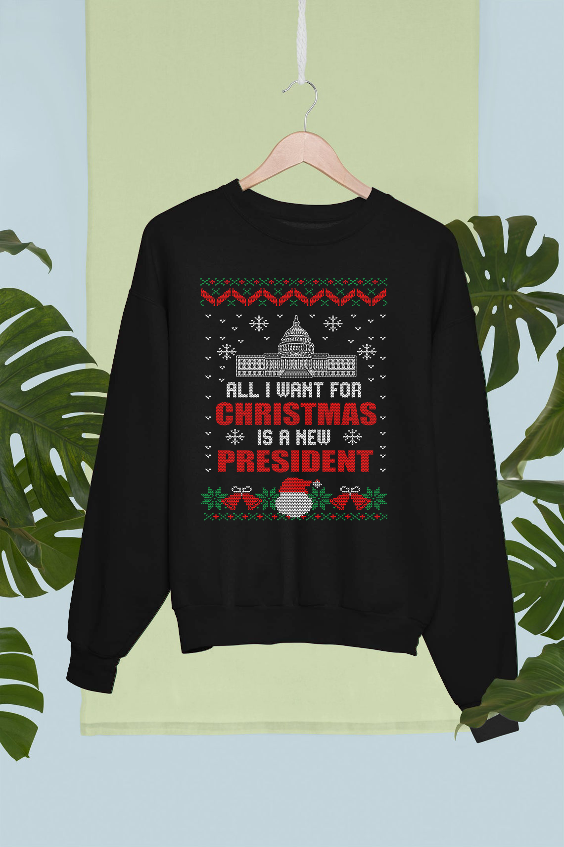 All I Want For Christmas Ugly Sweater 1