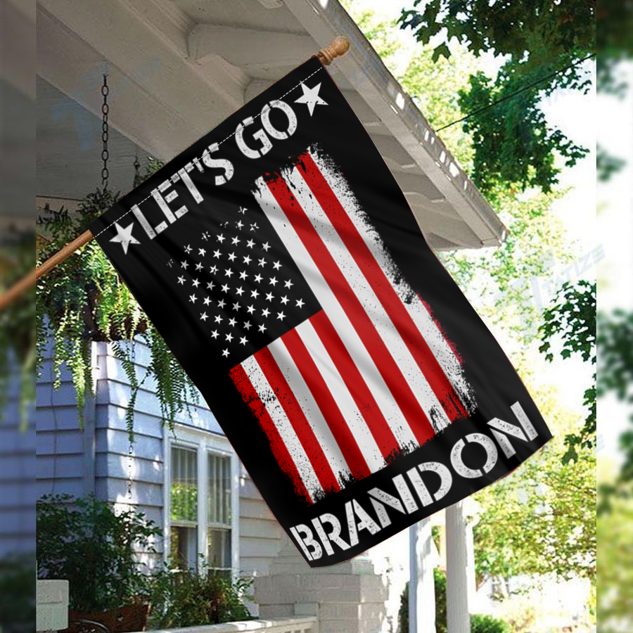 Let's Go Brandon USA House Flag
