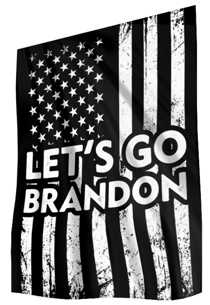 USA Flag - Let's Go Brandon House Flag