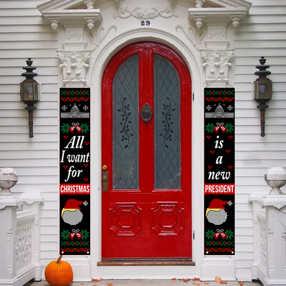 All I Want For Christmas Porch Yard Flag 1