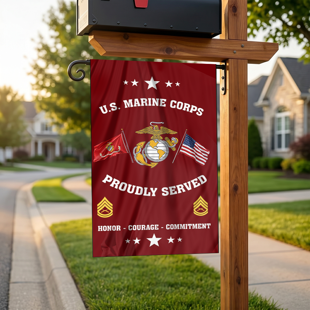 U.S. Marine Corps Garden Flag