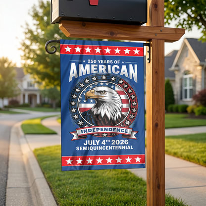 American Independence Garden Flag