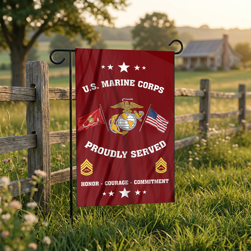 U.S. Marine Corps Garden Flag
