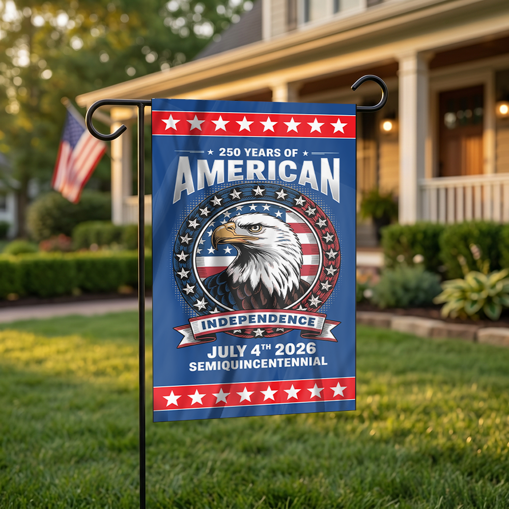American Independence Garden Flag