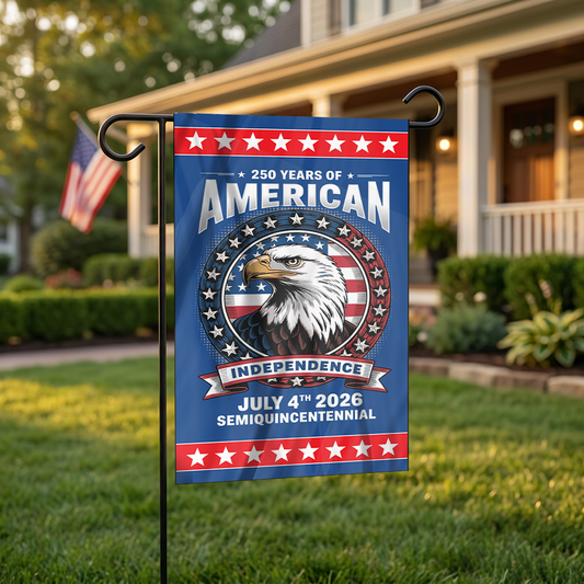 American Independence Garden Flag
