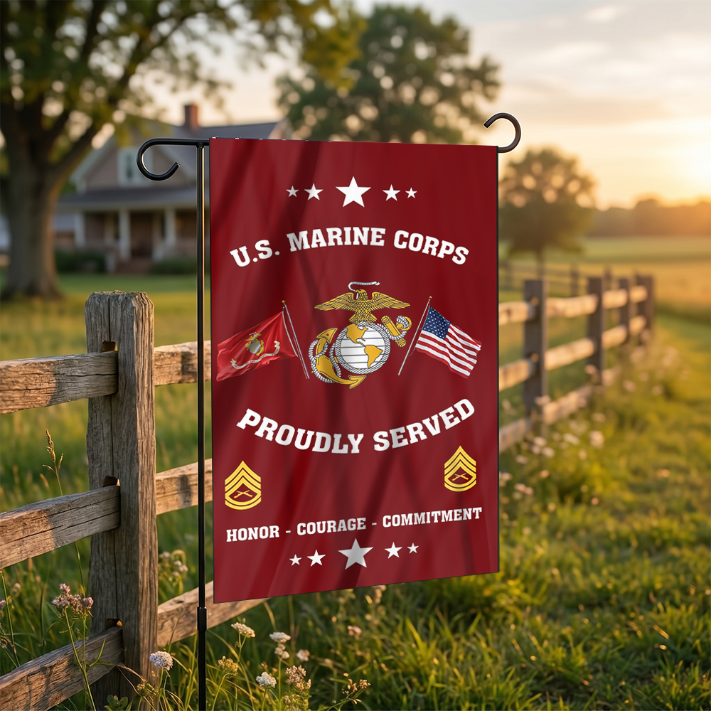 U.S. Marine Corps Garden Flag