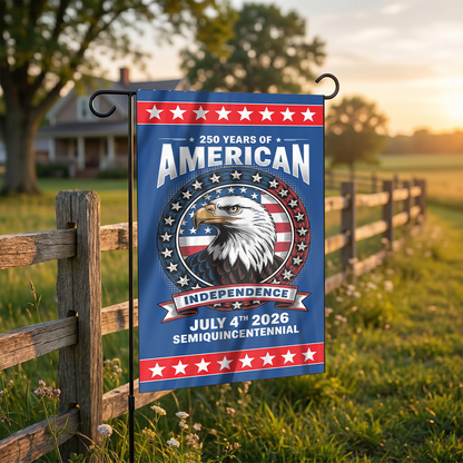 American Independence Garden Flag