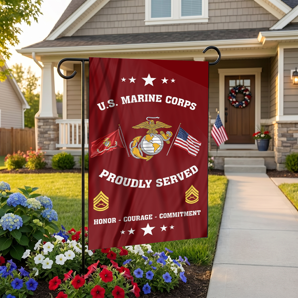 U.S. Marine Corps Garden Flag