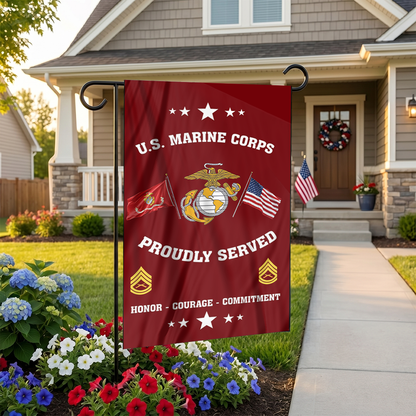 U.S. Marine Corps Garden Flag