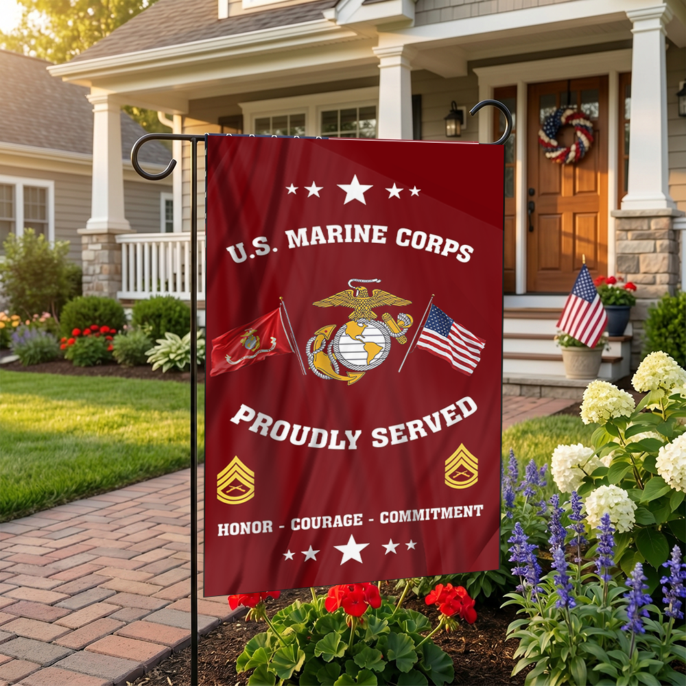 U.S. Marine Corps Garden Flag