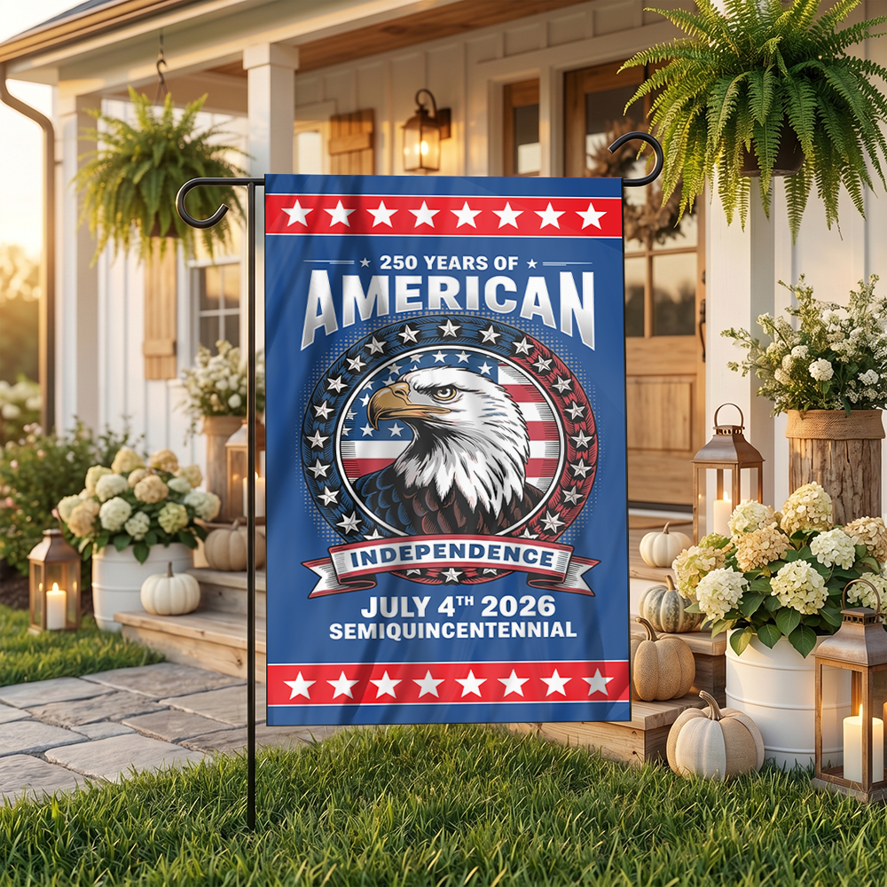 American Independence Garden Flag