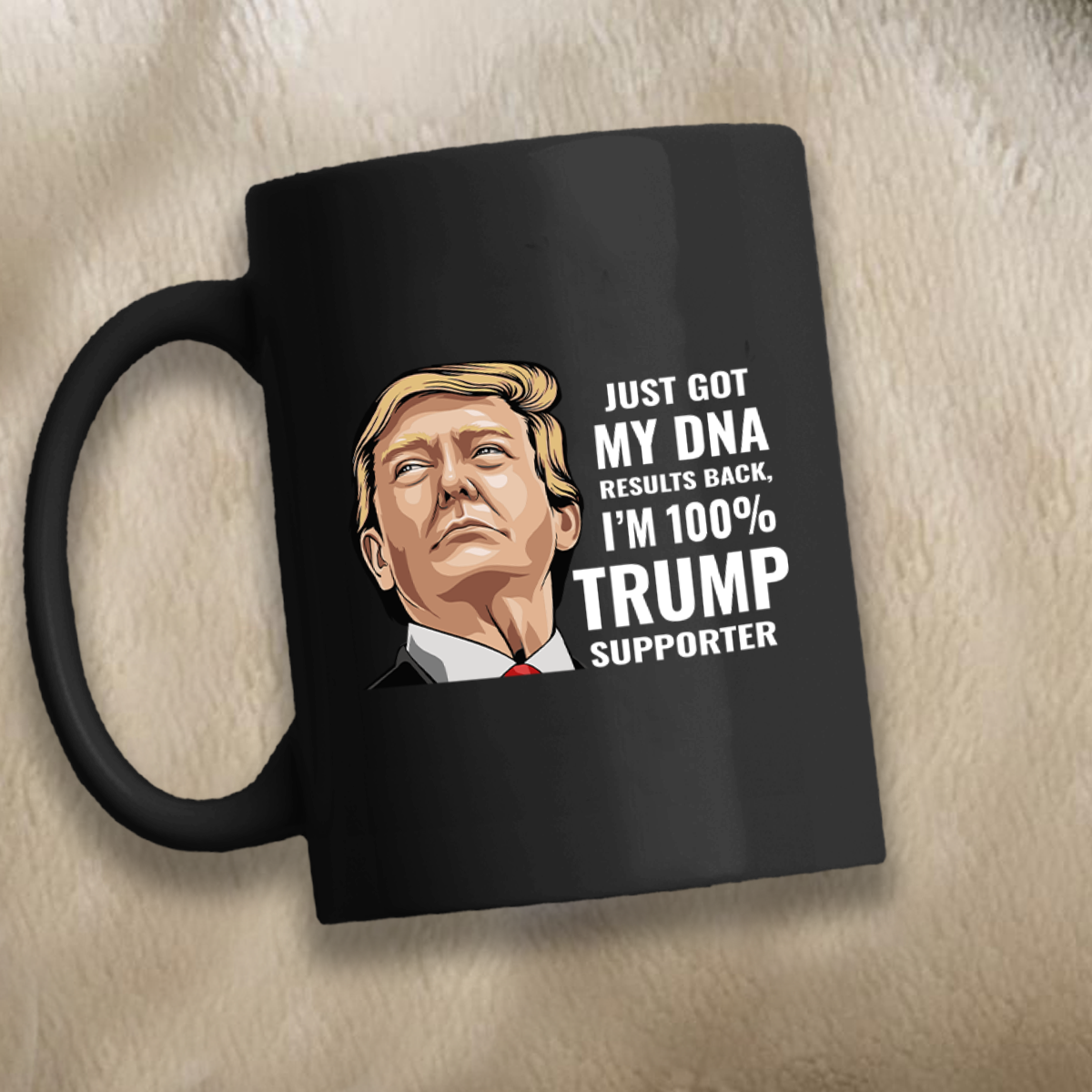 100% DNA 11 oz. Black Mug