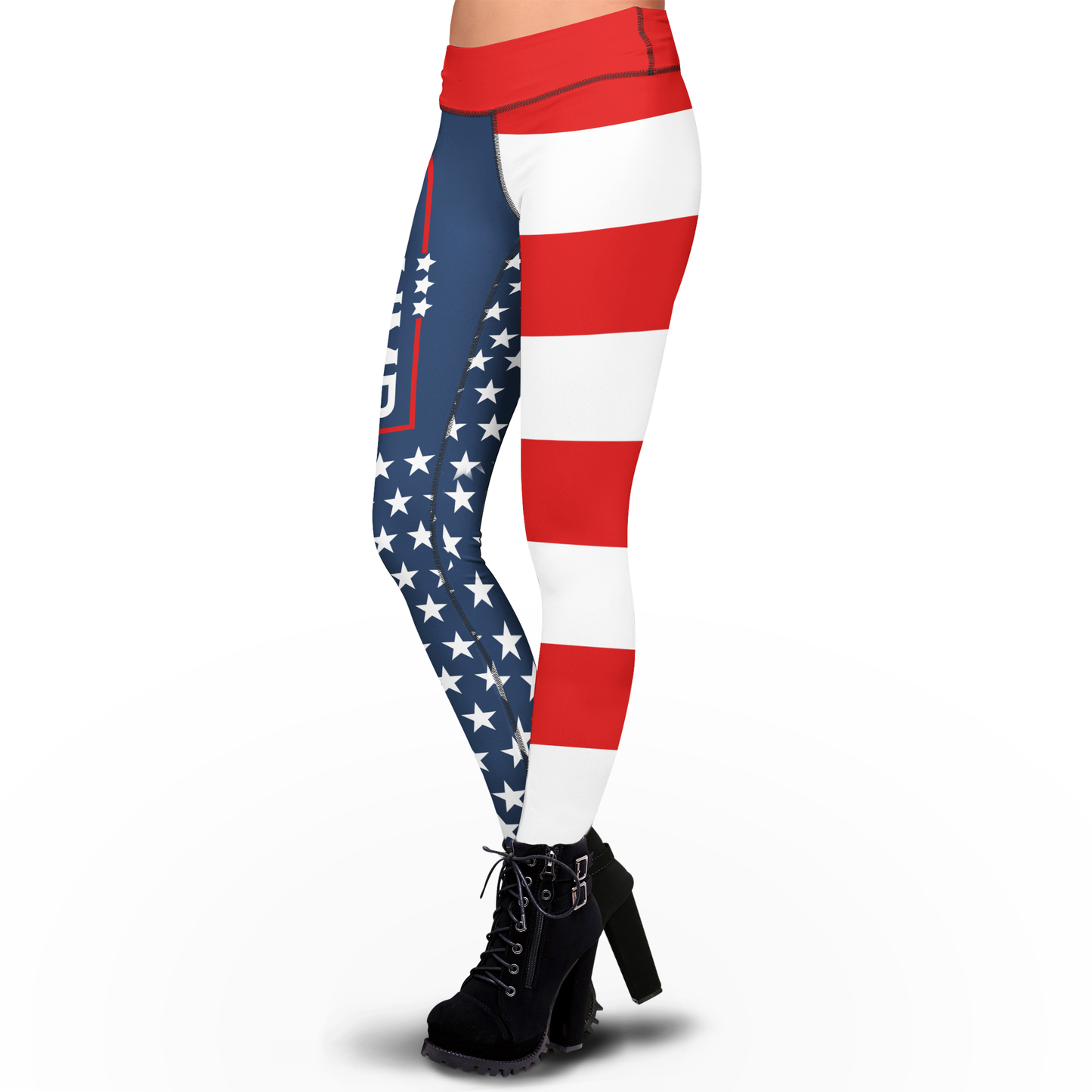 Pre-Release Trump Keep America Great 2024 USA Flag - Sublimation Leggings