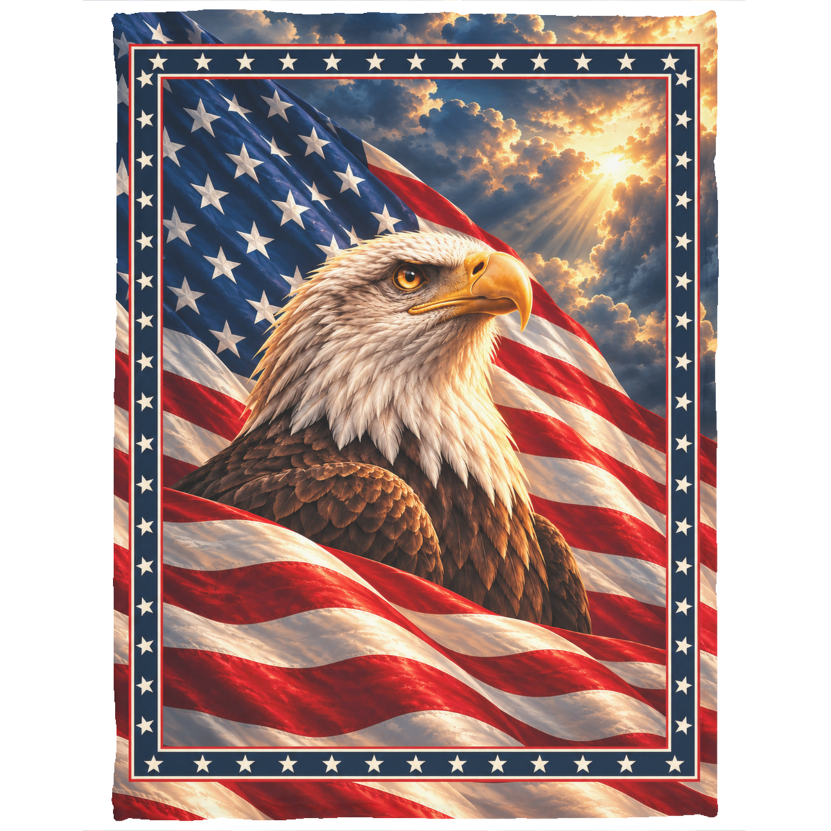 USA Eagle Blanket