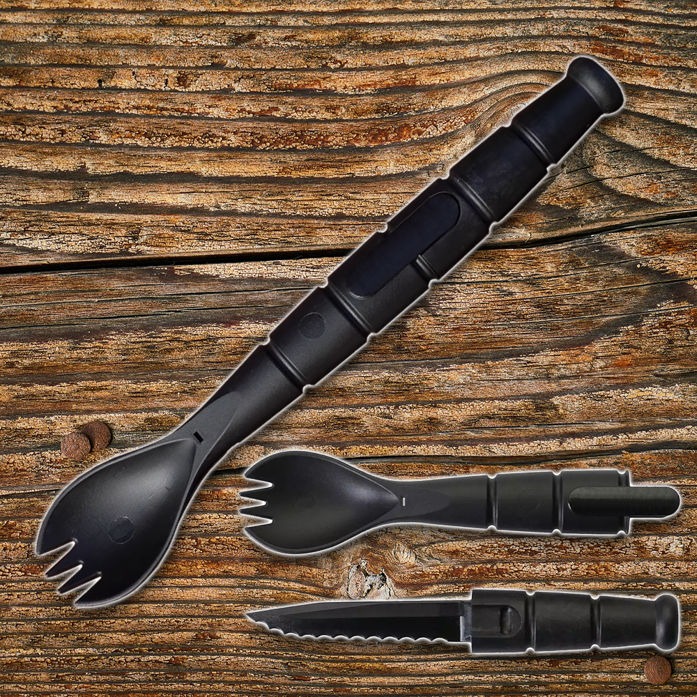 Tactical Utensils - Camping, Backpacking, Military Preparedness Tools