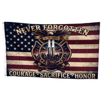 Flag Straight FIXED - Never Forgotten