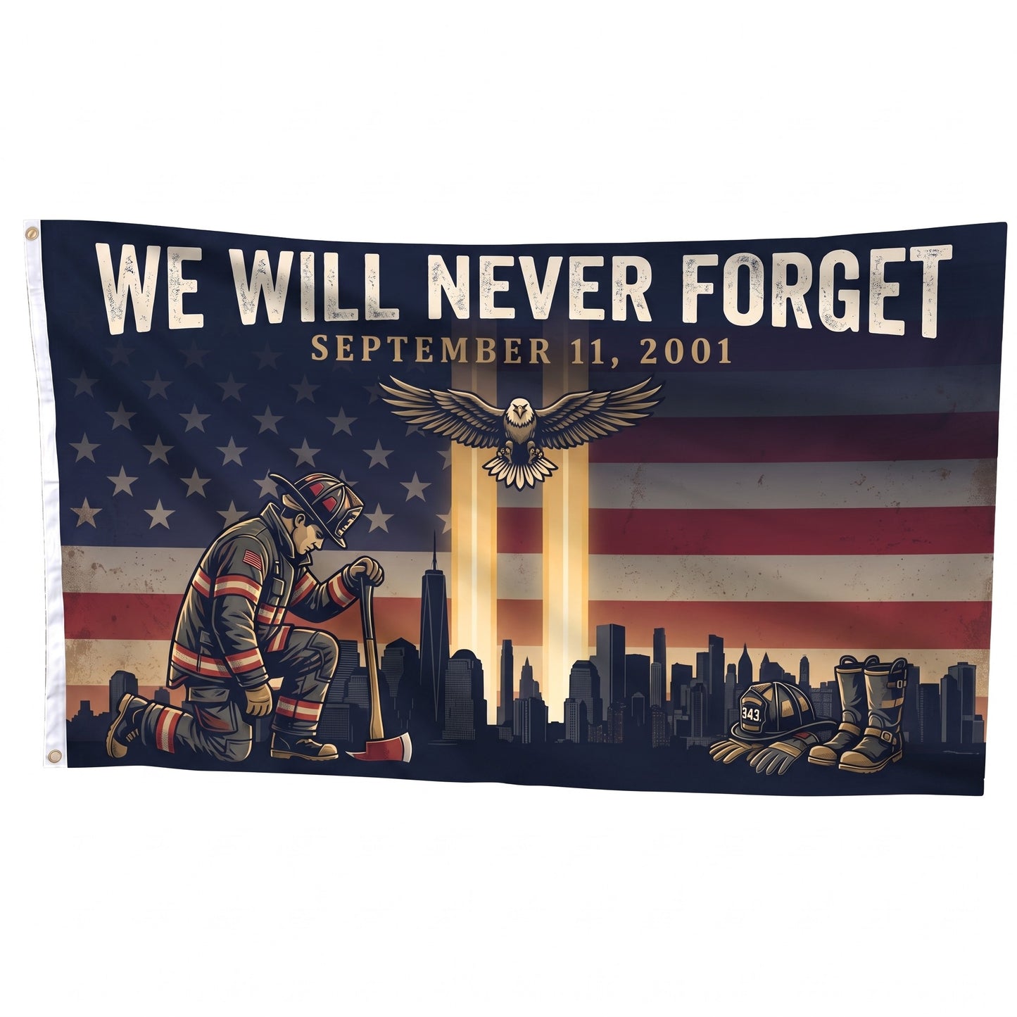 Flag Straight - We Will Never Forget