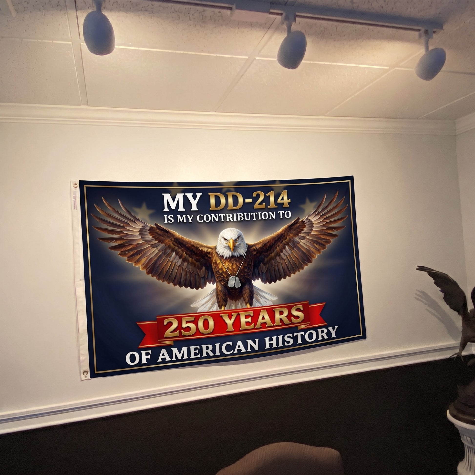 4x6 Mockup - My Contribution to 250 Years Army Veteran Flag
