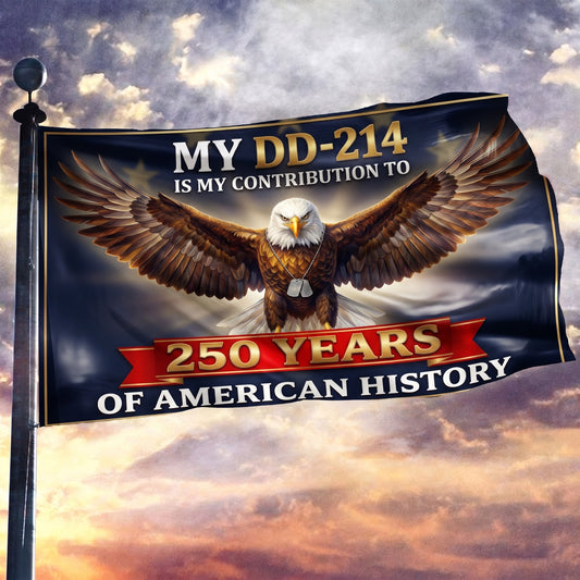 3x5 Mockup - My Contribution to 250 Years Army Veteran Flag