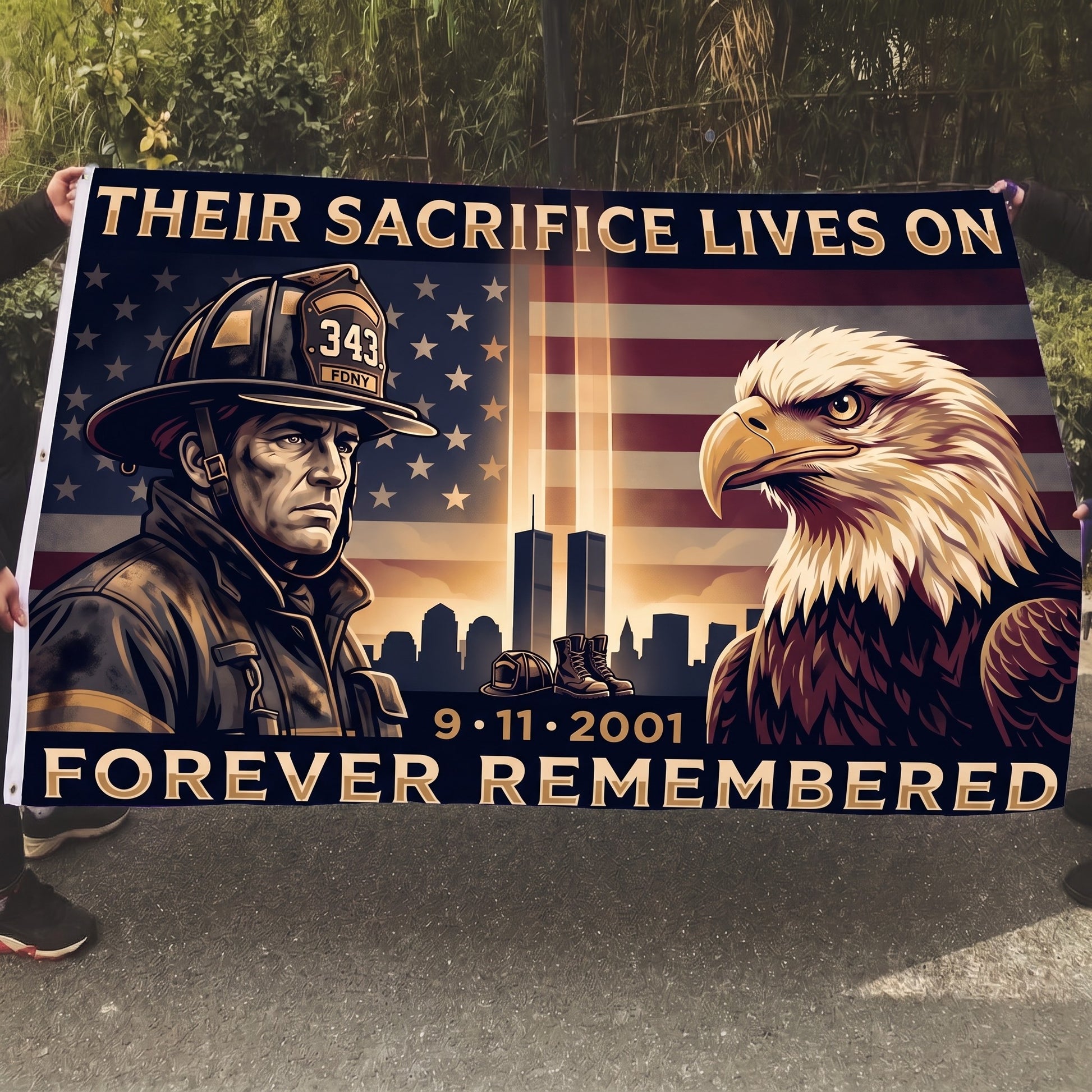 5x8 Mockup - Their Sacrifice Lives On