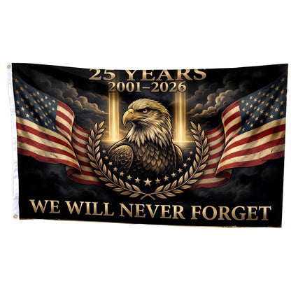 Flag Straight - 9-11 25th Anniversary