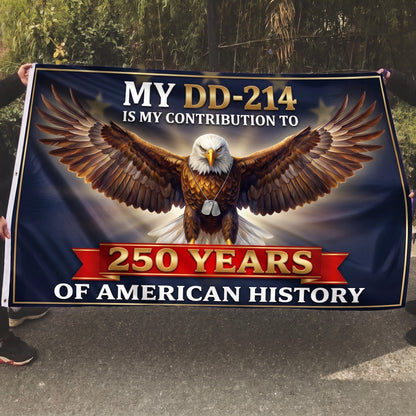 5x8 Mockup - My Contribution to 250 Years Army Veteran Flag