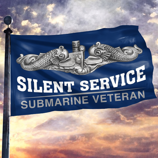 Silent Service Submarine Veteran Flag