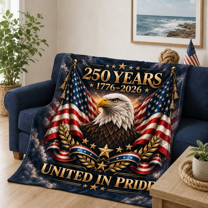 250 Years United in Pride Blanket