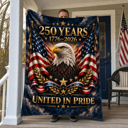 250 Years United in Pride Blanket