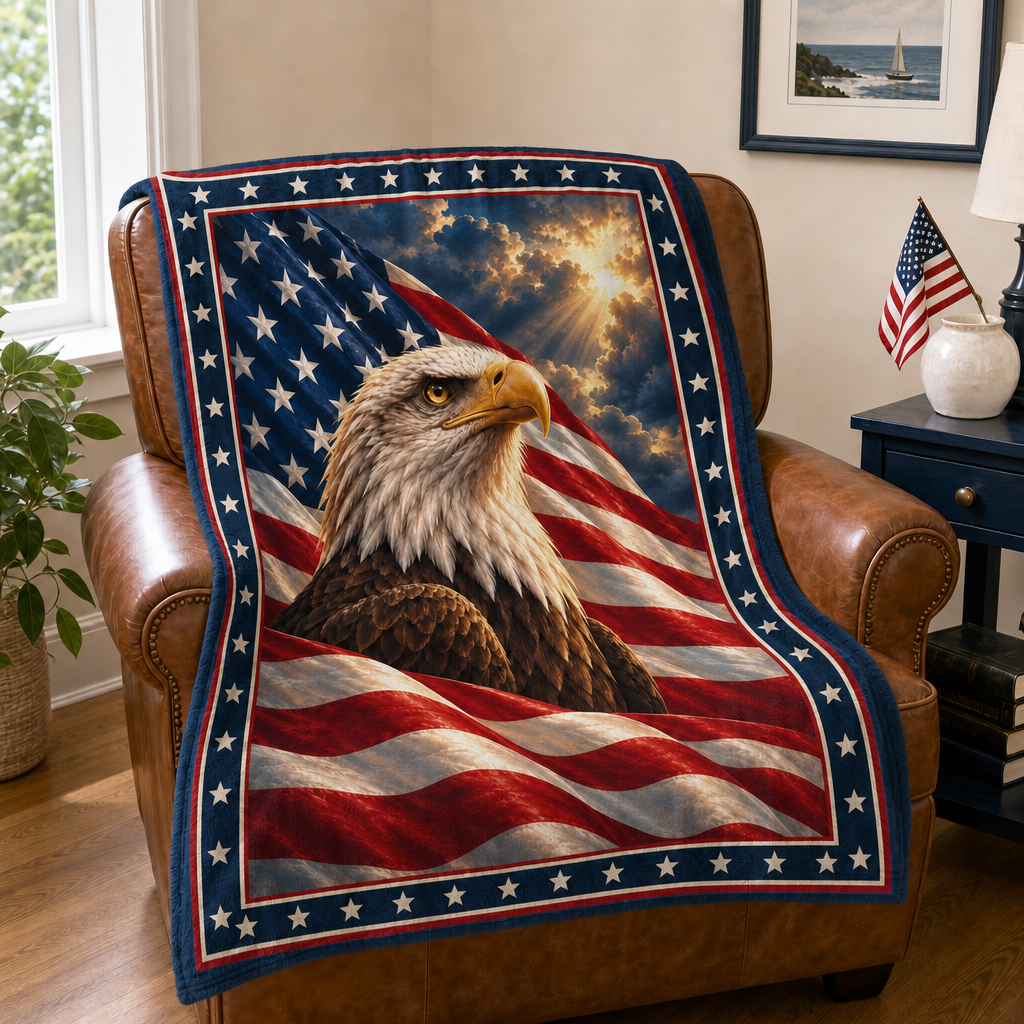 USA Eagle Blanket